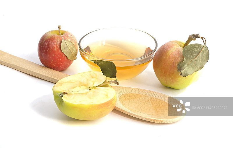 苹果醋水果组合图片素材