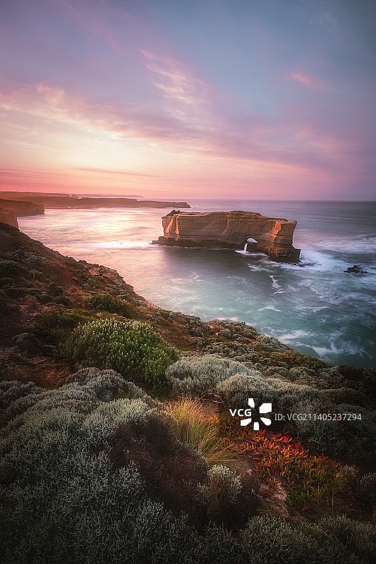 澳大利亚大洋路贝克斯烤炉，坎贝尔港国家公园图片素材