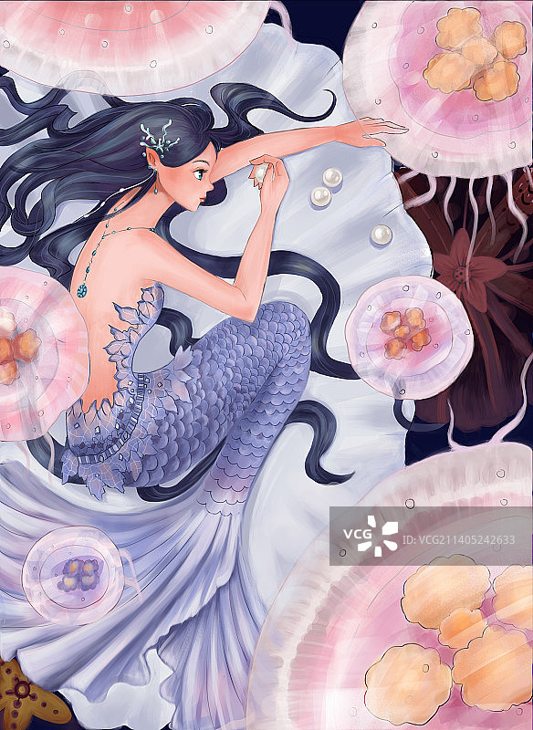 美人鱼图片素材