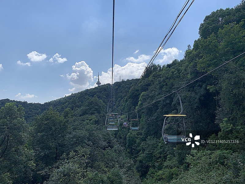 长沙岳麓山 缆车图片素材