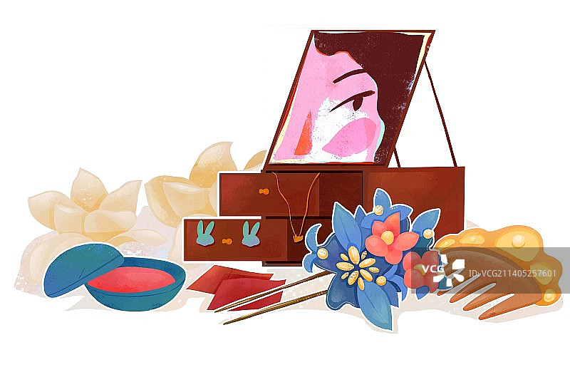 三月的物件图片素材