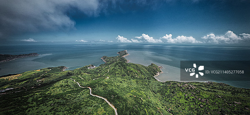 嵛山岛草原图片素材