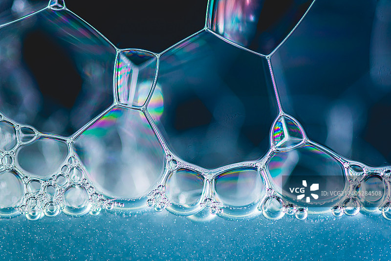 气泡特写图片素材