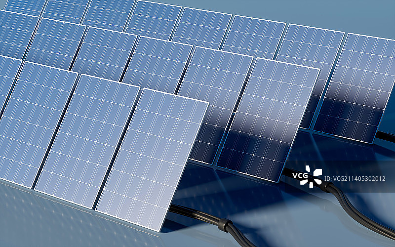 太阳能电池板创意图图片素材