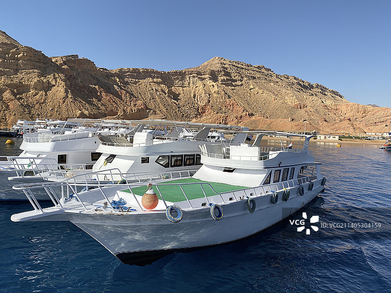 晴空下的海景图片素材