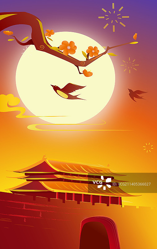 秦时月月汉时关图片素材