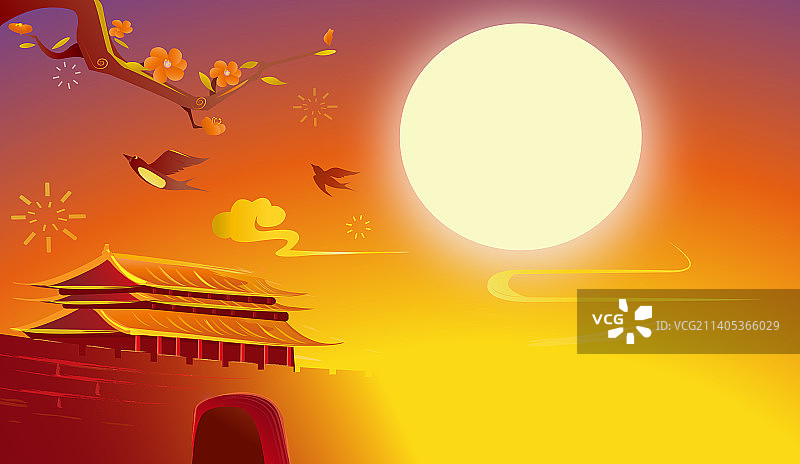 秦时月月汉时关图片素材