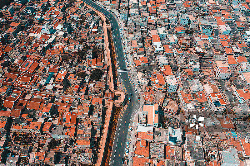 古城内外，福建惠安古城图片素材