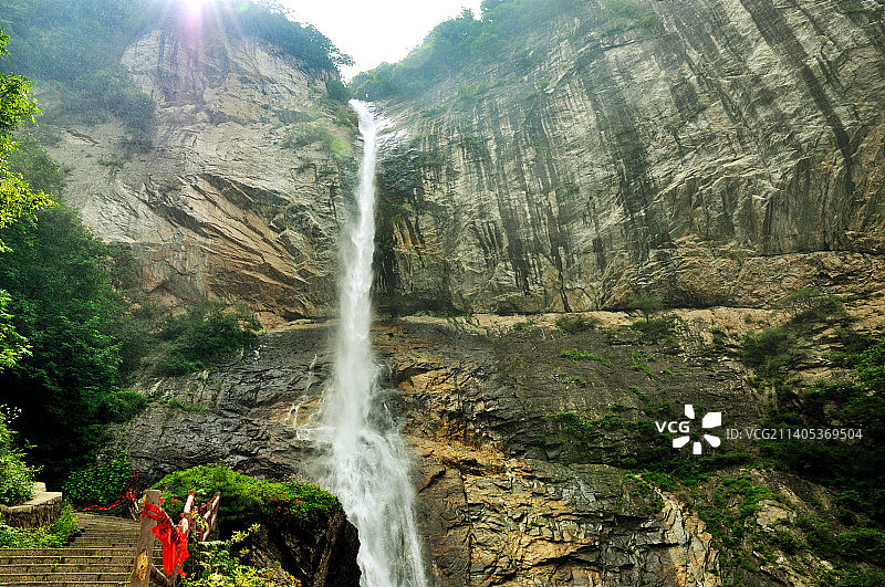 西安太平国家森林公园风光图片素材