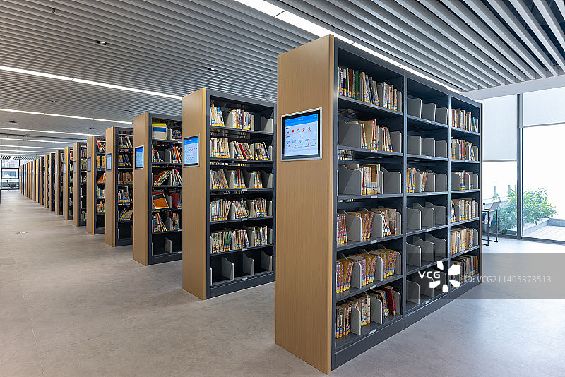 图书馆内部图片素材