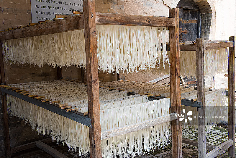 粉丝粉条加工制作图片素材