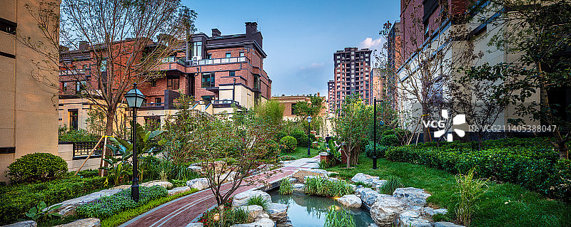 房地产园林景观图片素材