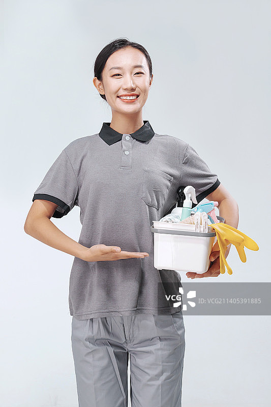 家政服务人员打扫卫生图片素材