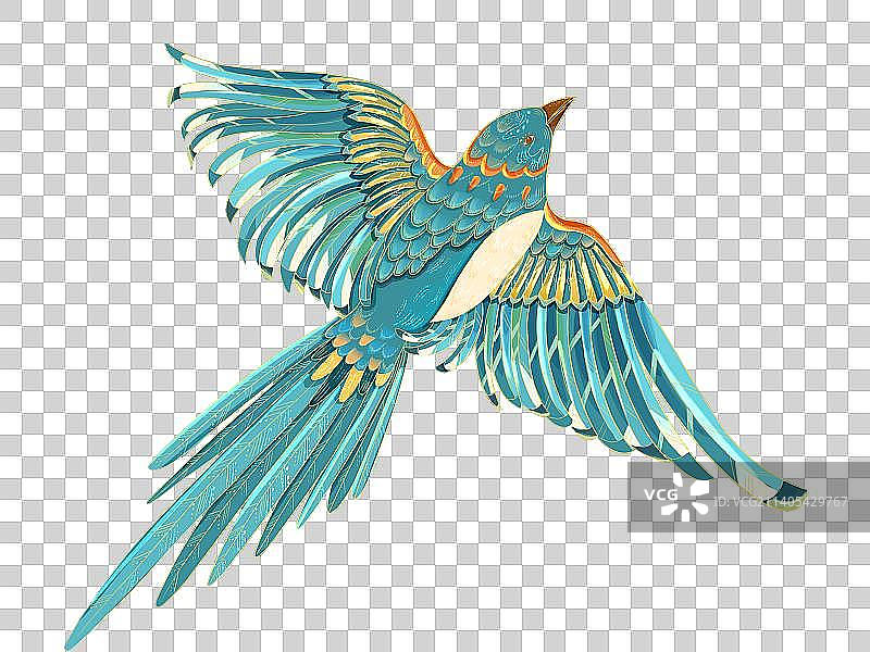 国风喜鹊图片素材