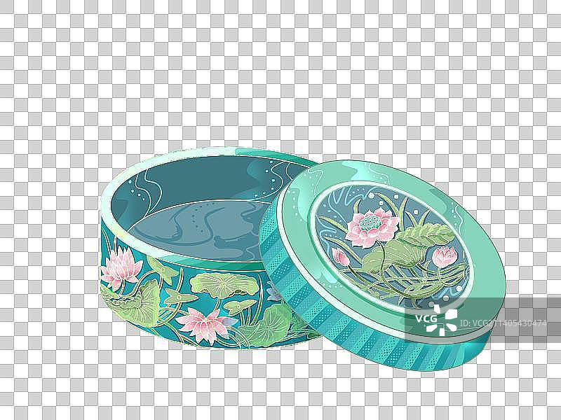 花纹食盒图片素材