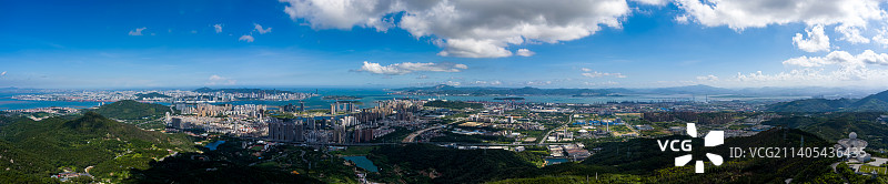 厦门海沧全景图图片素材