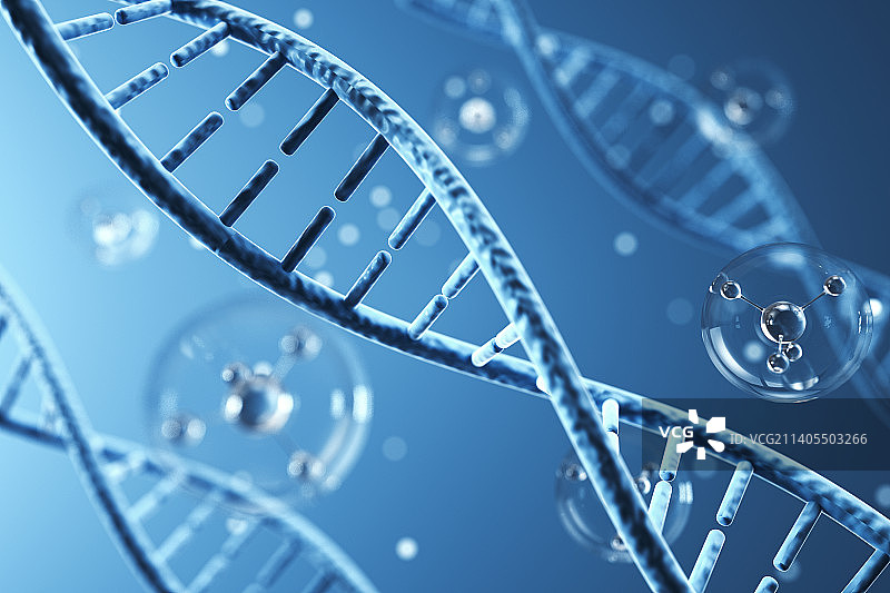 DAN三维图形 玻璃球分子图形蓝色背景三维立体图形图片素材