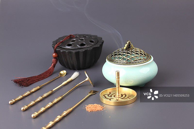 中国风传统文化香道图片素材