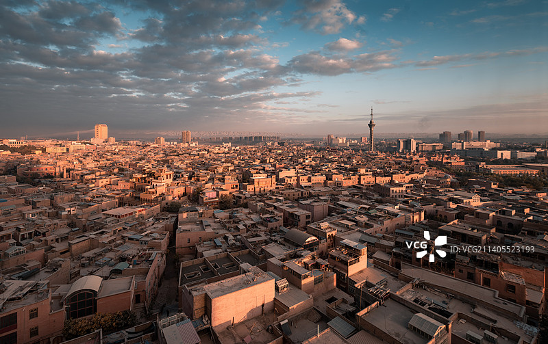 新疆喀什古城图片素材