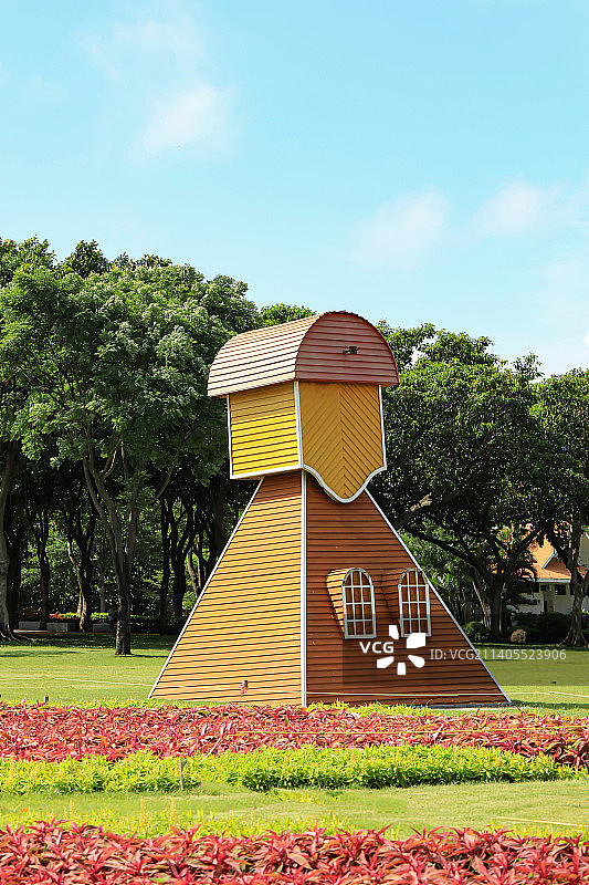 海滨公园建筑图片素材