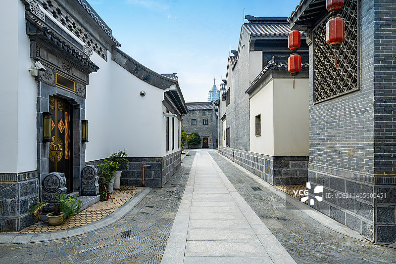 南京荷花巷图片素材