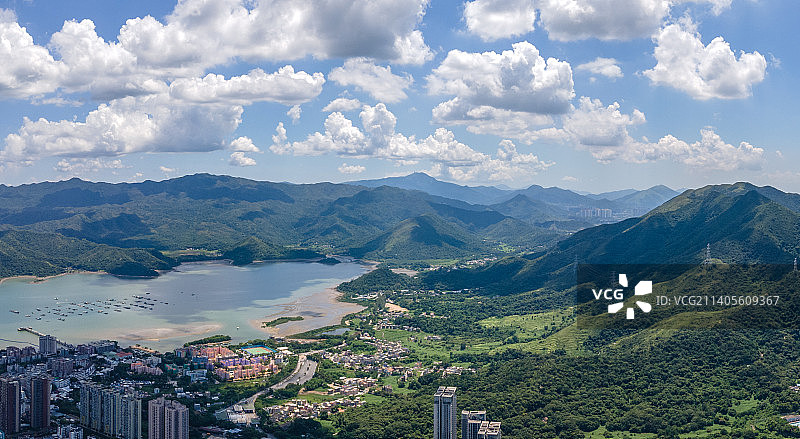 深圳市盐田区盐田港梧桐山图片素材