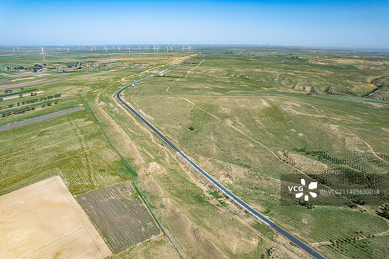 宁夏盐池明长城隋长城遗址公园图片素材