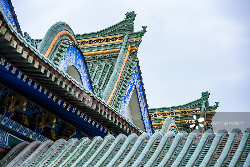 宁夏银川永宁县纳家户清真寺图片素材