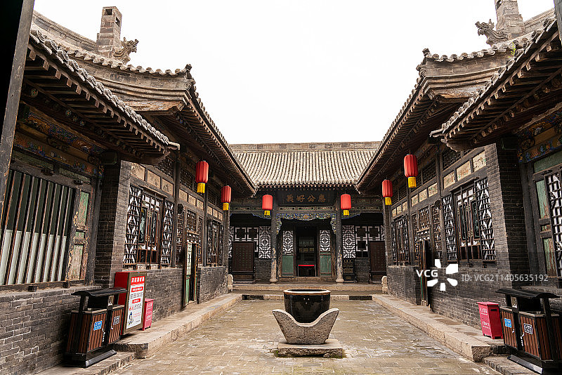 平遥古城	日升昌票号图片素材