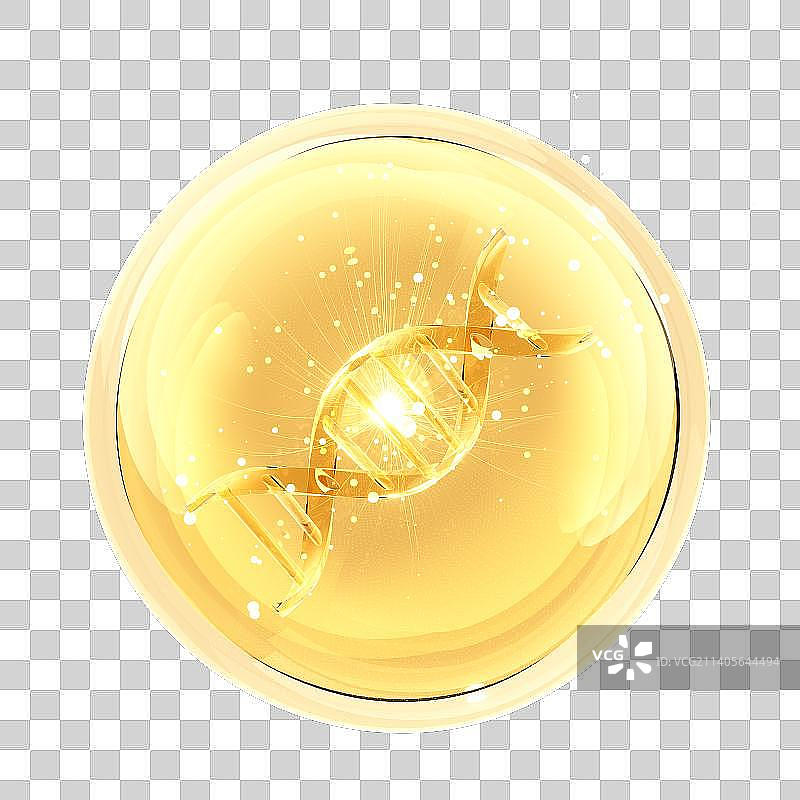 3D渲染的微观世界里的分子结构图片素材