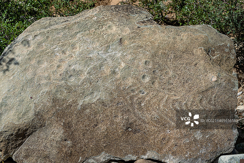 宁夏银川贺兰山岩画景区图片素材