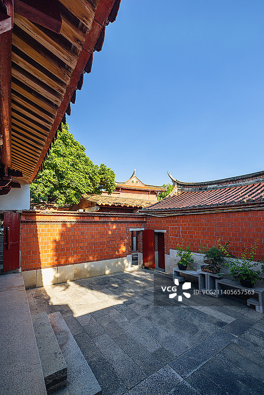 泉州开元寺局部特写图片素材