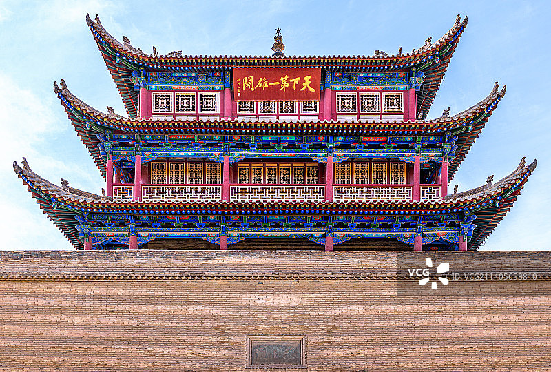 嘉峪关关城景区图片素材