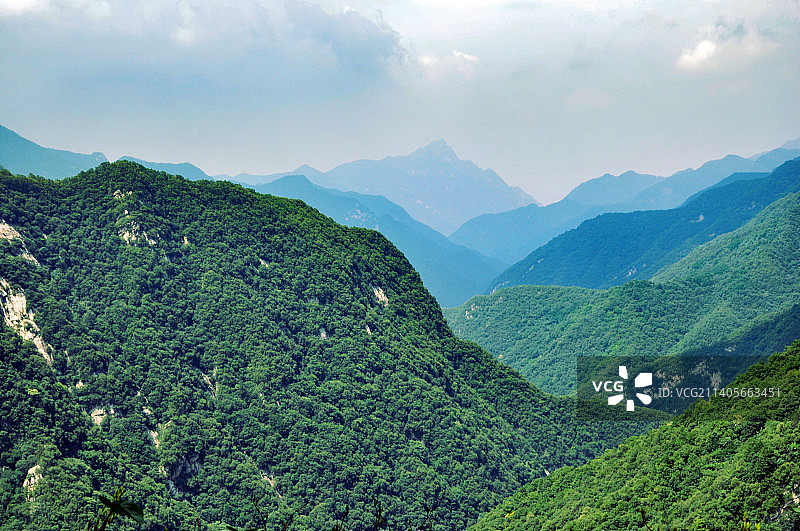 西安太平国家森林公园风光图片素材