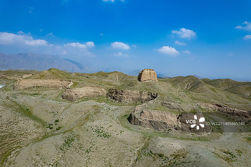 宁夏贺兰山三关口明长城遗址图片素材