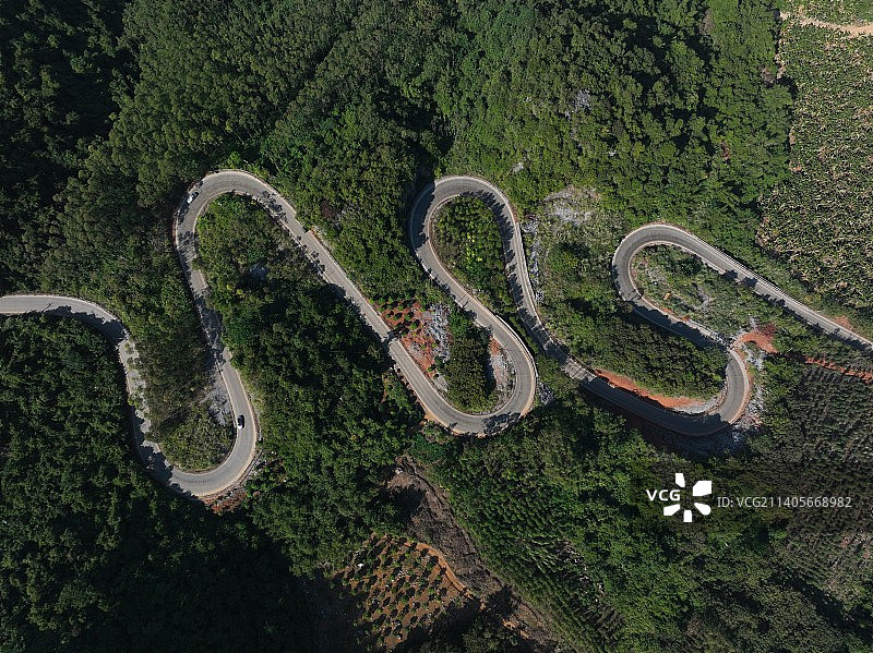 广西南宁市隆安县乡村公路图片素材