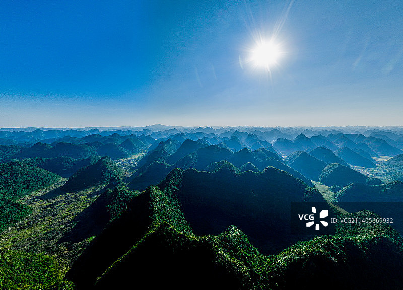 广西南宁市隆安县田园风光图片素材