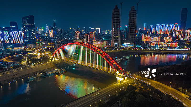 晴川桥图片素材