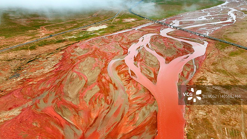 大地血脉一一楚玛尔河！图片素材