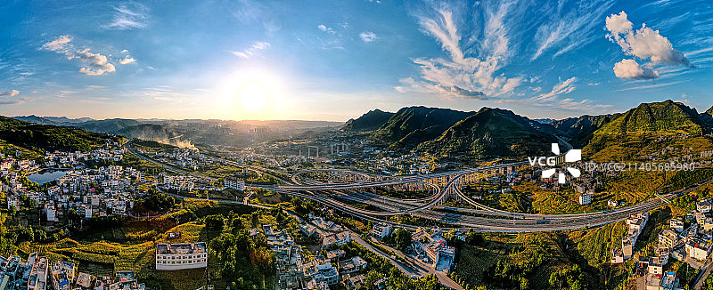 云南镇雄互通图片素材