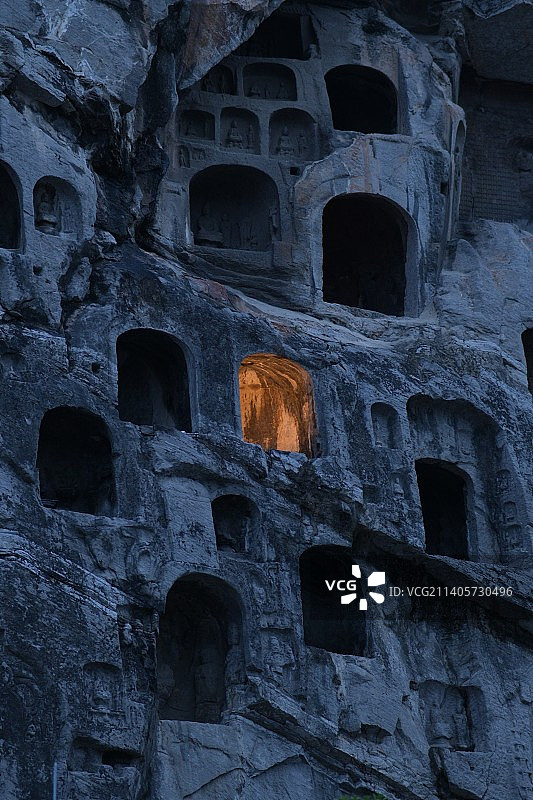 龙门石窟图片素材