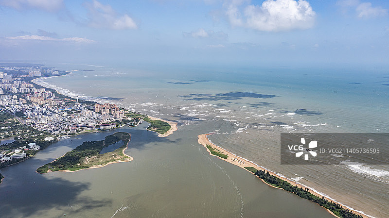 博鳌玉带滩图片素材