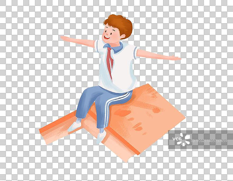 小学生免扣元素图片素材