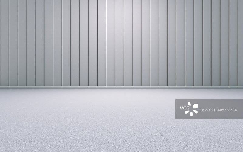 条纹简约背景墙与混凝土地面图片素材