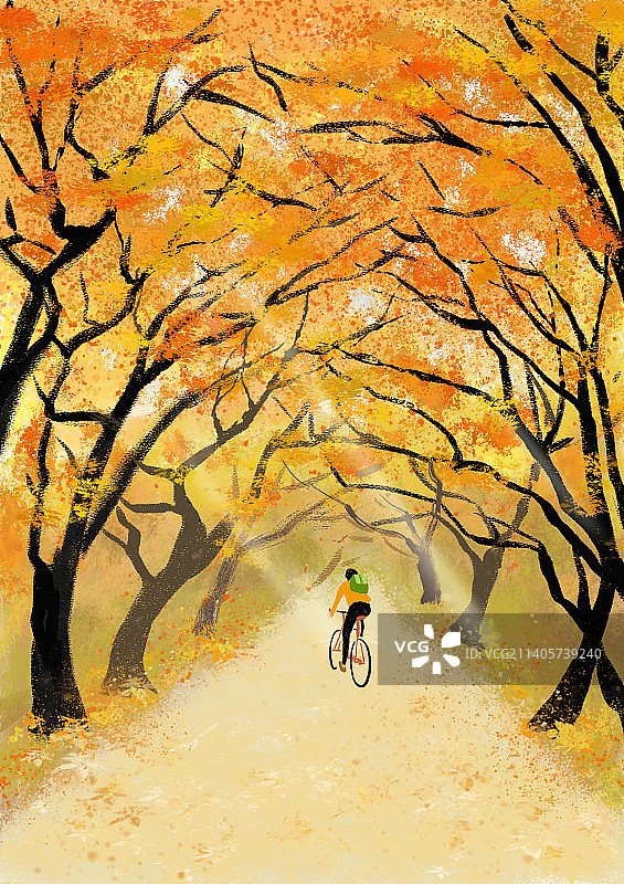 秋天的风景图片素材