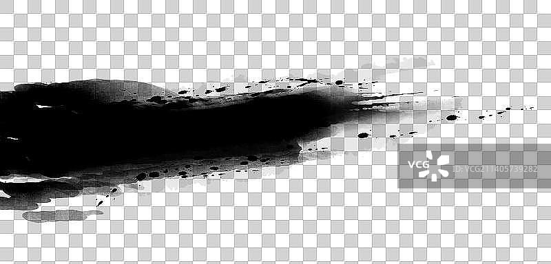 水墨墨韵毛笔笔触图片素材