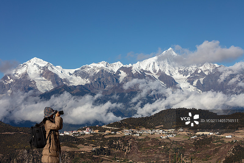 记录中国冰雪美景图片素材