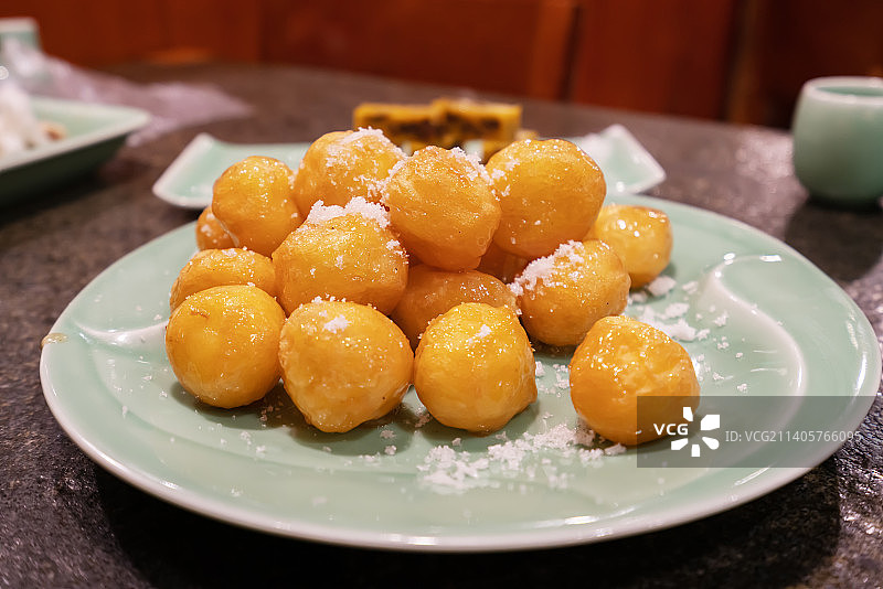 山西运城小吃蜜汁风葫芦图片素材