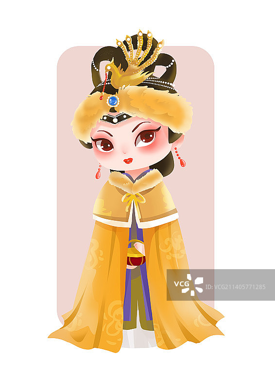 红楼梦人物插画图片素材