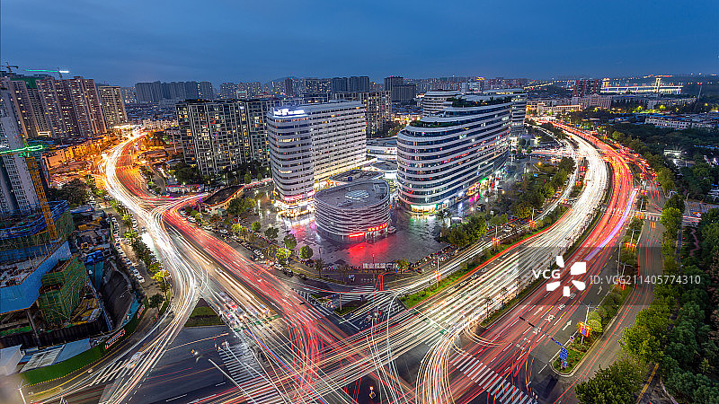 建业凯旋广场图片素材